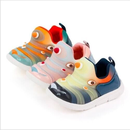 Lovely Cartoon Kids Shoes Baby First Walkers Antislip Girls Boys Sport Shoes Spring Autumn Children Soft Casual Shoes