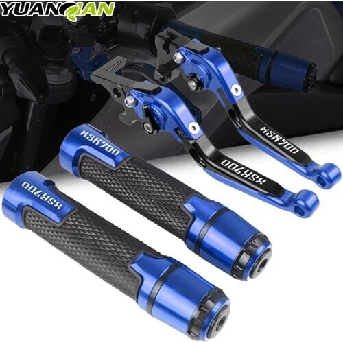 For YAMAHA MT-09 MT 09 XSR 900 XSR900 ABS 2016 2017-2020 Adjustable Folding Extendable Brake Clutch Levers Handlebar Hand Grips
