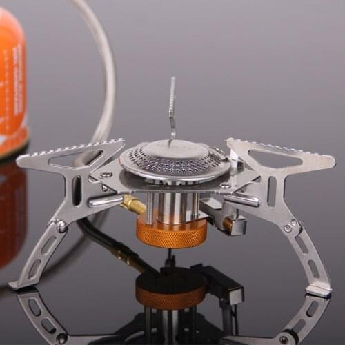 New Fire Maple Outdoor Camping Gas Stove Portable Foldable Stove Electronic Ignition Stoves FMS-105 246g 2600W Free Shiping