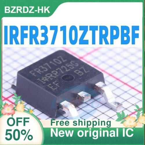 2-10PCS/lot IRFR3710Z IRFR3710ZTRPBF TO-252-3 100V/42A New original IC
