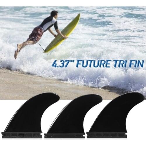 3 Packs 4.37'' Surfing Fin Set Surfboard Fins Sup Surfboard Paddle Board Future Fin Surfing Accessoires