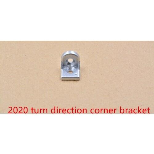 2020 angle bracket corner fitting aluminum 20mmx22mm fastener connect two pcs profile 1pcs