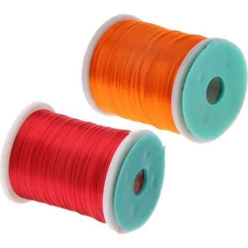 2 Pieces 250m High Strength 210 Denier Fly Tying Thread Fly Tying Materials Fishing Accessories Dropshipping