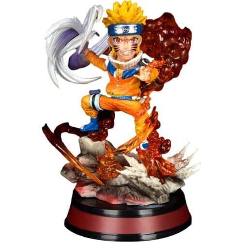 Naruto Shippuden Anime Figure Action Uzumaki Naruto Figma Animation 14cm PVC Statue Battle Model Toys For Children Gift Doll
