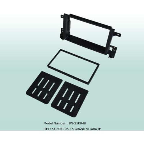 Car Fascias Stereo Radio Audio Panel Navigation Frame Dash Kit For Suzuki Grand Vitara 2005 2006 2007 2008 2009 2010 2011 ~ 2015