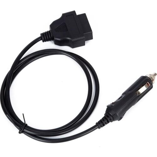 OBD 2 Car Connector to Cigarette Lighter OBD2 16Pin obd Female to Car Cigarette Lighter Connection Cable OBD Connector Tool