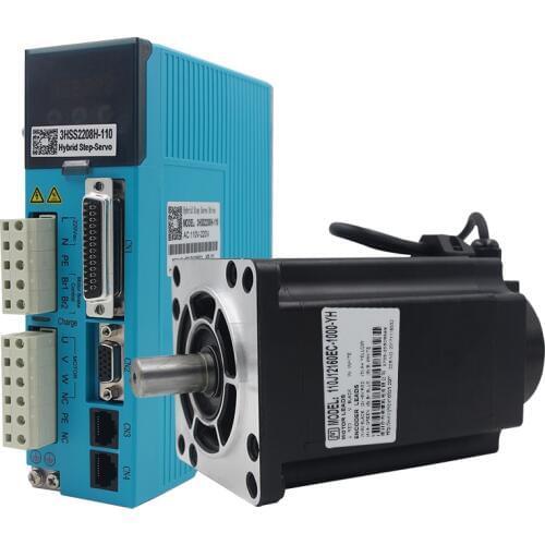 NEMA42 16NM JMC 220V 110mm Closed loop Stepper motor display panel driver CNC kit 110J12160EC-1000+3HSS2208H