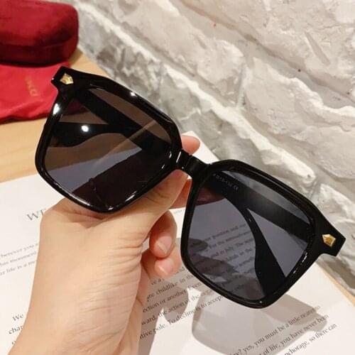 Imwete Fashion Square Sunglasses Women Vintage Oversized Sun Glasses Men Brand Designer Outdoor UV400 Colored Glasses 2021 Trend
