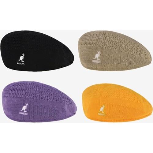 Summer mesh Kangol beret womens Korean version of multifunctional cool go sun hat ladies solid color summer painter hat