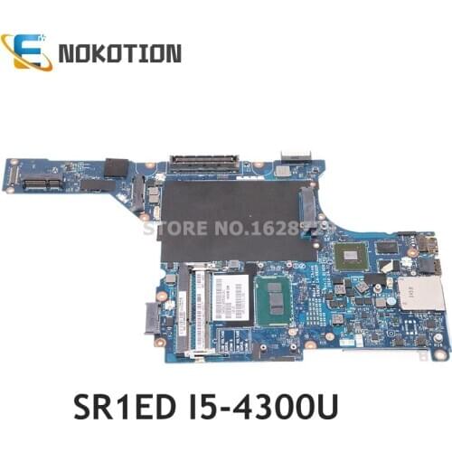 NOKOTION CN-096HKX 096HKX CN-0932WM 0932WM VAW30 LA-9832P For DELL Latitude E5440 laptop Motherboard SR1ED I5-4300U GT 720M GPU