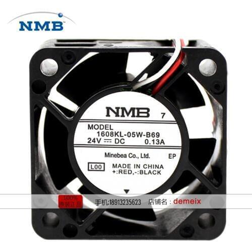 NEW NMB-MAT NMB 1608KL-05W-B69 24V 0.13A 4020 cooling fan