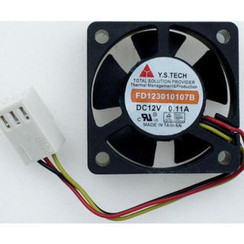 NEW Y.S.TECH FD123010107B 3010 3CM 0.11A cooling fan