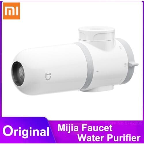 Xiaomi Mijia Faucet Water Purifier Bathroom Tap Filtration Cleaner Kitchen Rust activated carbon Percolator Bacteria Filter