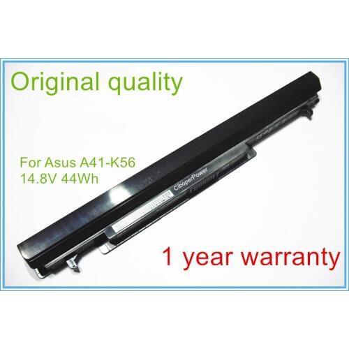Original A41-K56 Laptop Battery for K46 K46C K46CA K46CM K56 K56CA K56CM A41-K56 A32-K56 14.8V 2950mAh 4Cell