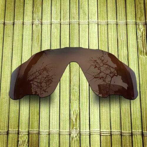 Polarized Replacement Lense For-Oakley Jawbreaker Sunglasses Frame True Color Mirrored Coating - Brown Options