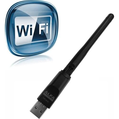 Rt5370 USB 2.0 150Mbps WiFi Antenna MTK7601 Wireless Network Card 802.11b/g/n LAN Adapter with rotatable Antenna dropshipping