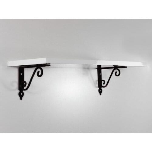 Retro Rack Set 20*60 P. White + Black Kitchen Bathroom