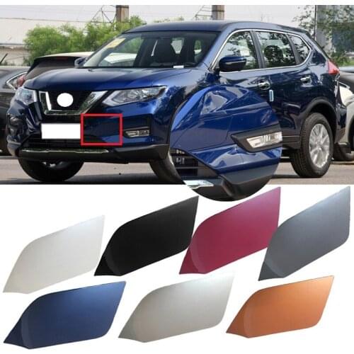 Lofty Richy For Nissan X-Trail XTrail 2017-2019 Car Front Bumper Trailer Cover Towing Hole Lid Traction Hook Cap Shell Trim Hood