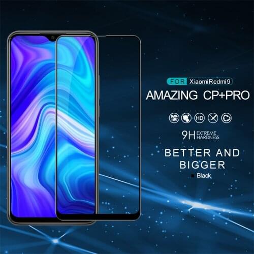 NILLKIN Fully Covered CP+PRO Tempered Glass Screen Protector For Xiaomi Mi Poco M2/Redmi 9 Prime
