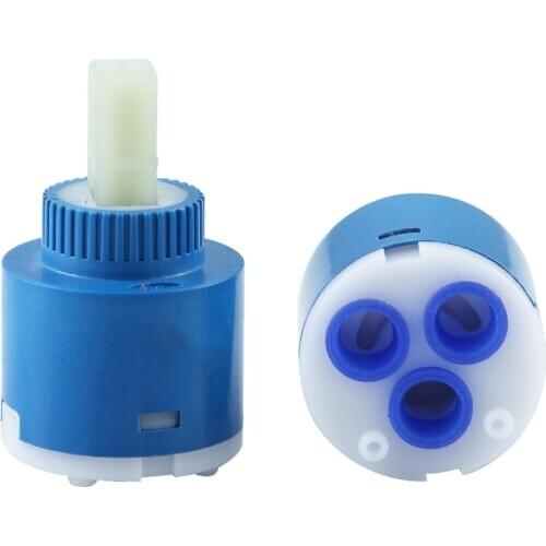 1PC 35mm/40mm Watersaving Replacement Ceramic Spool Water Mixer Tap Faucet Cartridge Kitchen Bathroom Faucet Replace Part