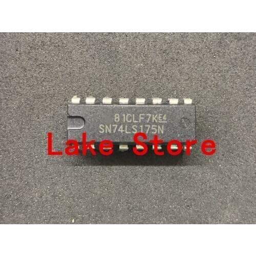 10 unids/lote SN74LS175N DIP HD74LS175P 74LS175
