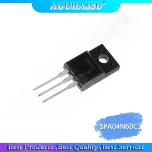 10PCS SPA04N60C3 04N60C3 TO-220F original IC best quality