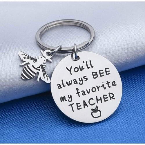 2020 Teacher Retirement Gifts Appreciation Keychain Thank You Gift for Coaches Mentors Boss Teaching Assistance from Student
