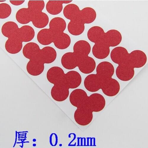 3 plum blossom 18650 lithium battery fast Pakistani paper battery insulation gasket insulation with adhesive sticker