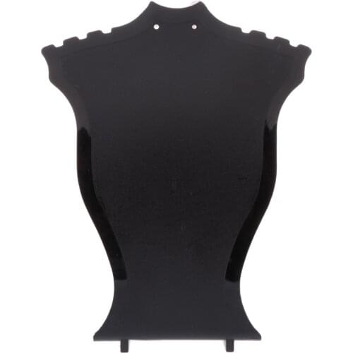 Diamond Bust Display Holder Neck Pendant Chain Collection Stand Jewelry Rack