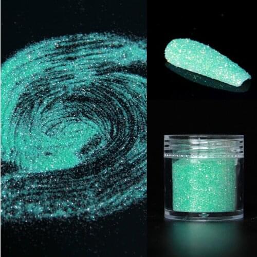 Sparkly Nail Art Flash Glitter Shiny Colorful Sugar Powder Dust Decorative Accessories Rainbow Nails Design DIY Decorations