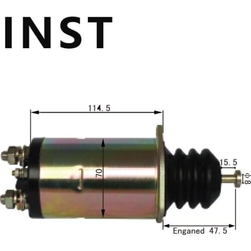ELECTROMAGNETIC SWTICH SOLENOID FOR 24V 0-47100-3040 1-81151-026-1 134630 66-8400 1811510110 1811510120 1811510130