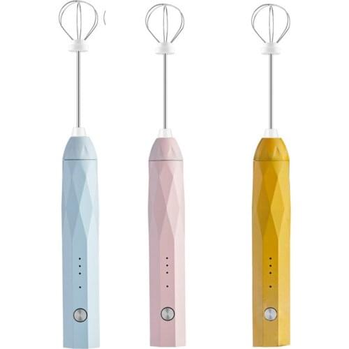 Coffee Milk frother Machine Chocolate Milk Foam Maker Household Mini Hand-Held Cappuccino Mixer Electric Whisk Blender Kitchen