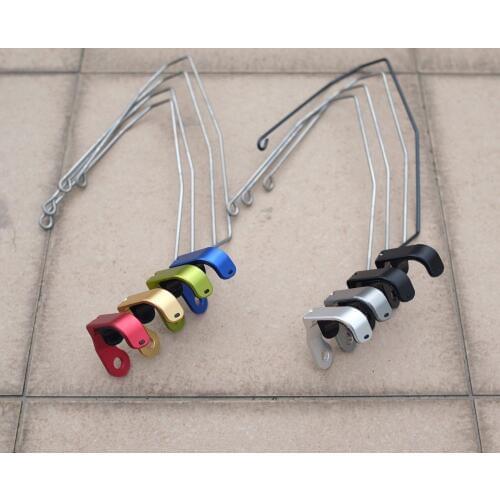 H&H Front Wheel Hook for Brompton Bicycle L Type with Titanium Mudguard Stays