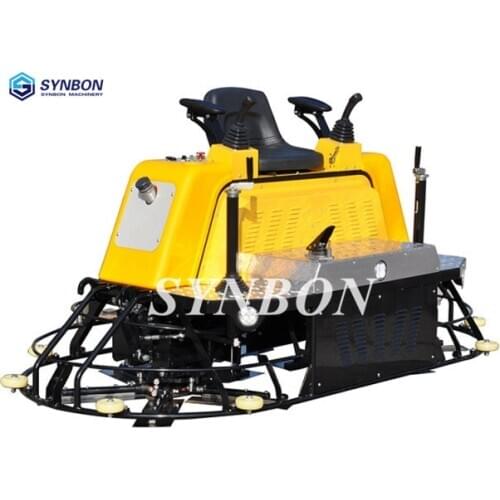 SYNBON SYCT296 concrete trowel seated hydraulic trowel machine Concrete machines, road machinery Cement road trowel 96in