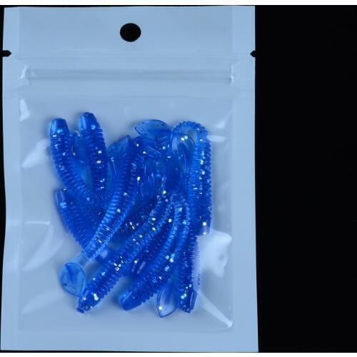 10pcs Soft Lure 4.5cm 0.6g Wobblers Jigging Lure Soft Bait Carp Minnow Artificial Fishing Lures Worm Shrimp Earthworm bass