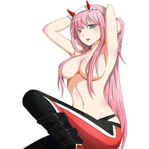 Rule Mylife DARLING in the FRANXX Zero Two 02 Stickers Anime Car Sticker Decal Sexy Cute Car Accessories Decoration