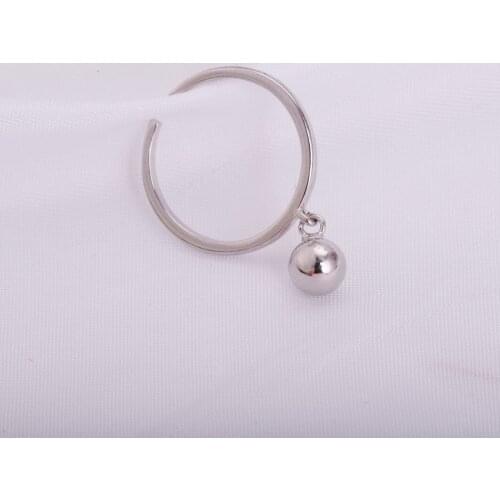 Charming Ball Beads Finger Ring for Women Vintage Boho Knuckle Party Rings Punk Jewelry Gifts for Girls