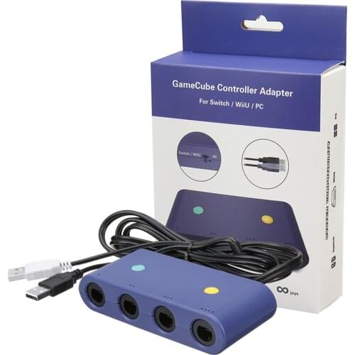 GC to Switch WII U Converter NGC Controller to PC Adapter GameCube to WII Computer Cable Converter Supplies