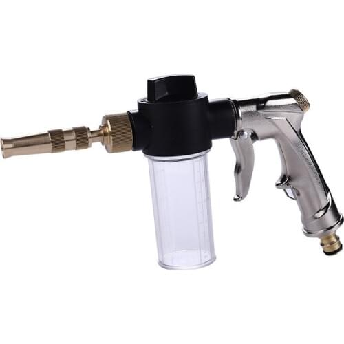 Home Car Cleaning Foam Gun High Pressure Washer Potable Hose Garden Sprinkler Watering Nozzle Sprinkler Foam Cleaning Water Gun