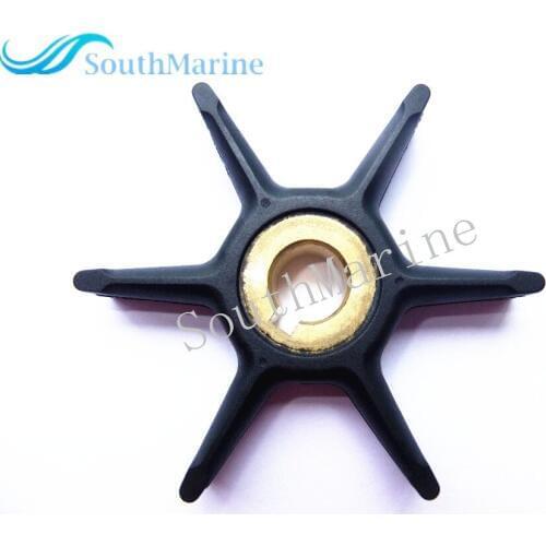 Outboard Motor Impeller 277181 434424 for Johnson Evinrude BRP 3HP 4HP 5HP 5.5HP 6HP 7.5HP 2-Stroke Boat Engine , Free shipping