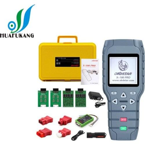 OBDSTAR X-100 PRO Auto Key Programmer (C+D) Type for IMMO+Odometer+OBD Software Get Free PIC and EEPROM 2-in-1 Adapter