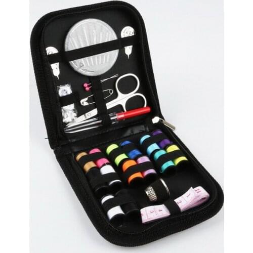 Hot Sale 27pcs/lot Cloth sewing Travel sewing kit for Embroidery Mending Craft Sew Supplies 2018 New Arrival