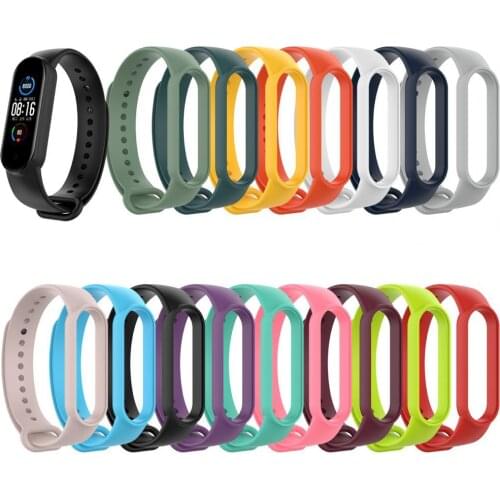 Watch Strap Anti-loss Soft Lightweight Portable Smooth Wristband for Xiaomi Mi Band 6/5/4/3 Very comfortable to wear Durable
