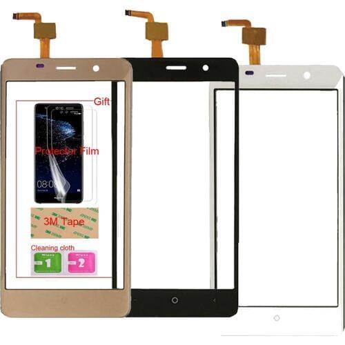 5.0'' Mobile Phone TouchScreen Mobile Phone For Leagoo M5 Touch Screen Glass Digitizer Panel Lens Sensor Free Adhesive