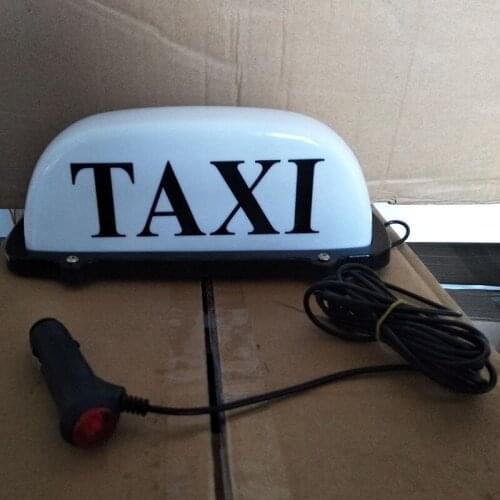 Hot Sale 12V-24V LED Long Car Auto Dome Roof Cab Magnetic Taxi Hire Light Lamp Yellow Taxi Top Light