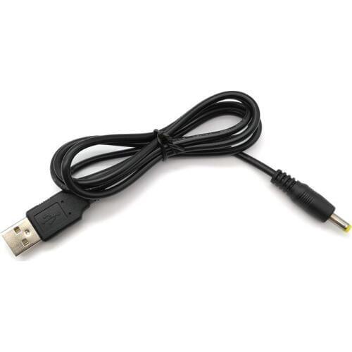 Universal USB Charging Cable USB to DC 4.0x1.7mm / 4.0*1.7mm Charger Cable DC Power Cable 1m High Quality