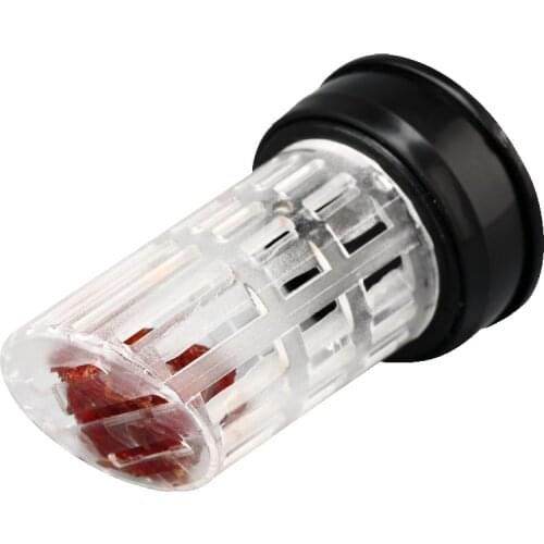 VASTOCEAN Dried Red Worm Seedweed Artemia Magnetic Fish Feeder / sinking red worm cup