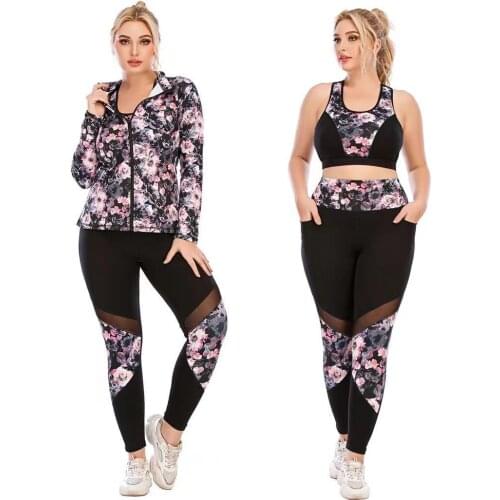 Womens Sportswear Yoga Set Workout Clothes Athletic Wear Sports Gym Legging Seamless Fitness Bra Crop Top Long Sleeve Yoga Suit