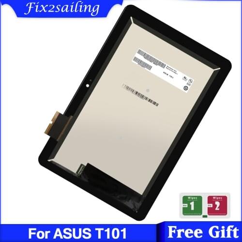 10.1'' LCD Display For ASUS Tranformer Book T101 HA T101H T101HA LCD Screen Display Touch Screen Digitizer Panel Assembly Repair
