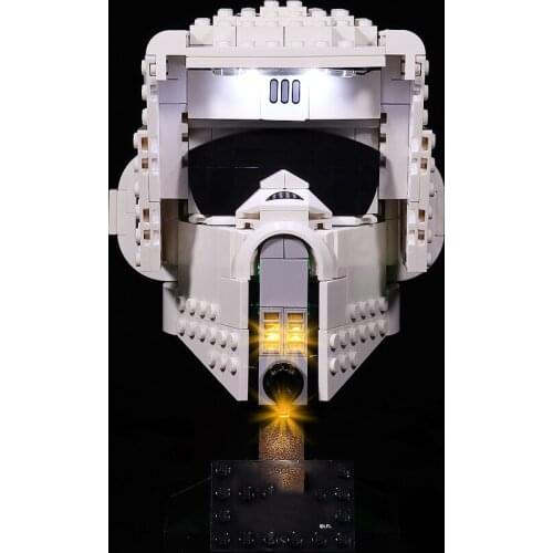 Star Led Light Kit For 75305 Space helmet series blocks, DIY decorationfor adult childrens toys(led only,no blocks)